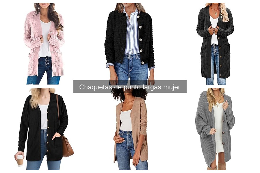 Cómo cuidar chaquetas de punto largas: guía práctica