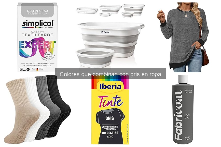 Cómo cuidar la ropa gris para mantener su color vibrante