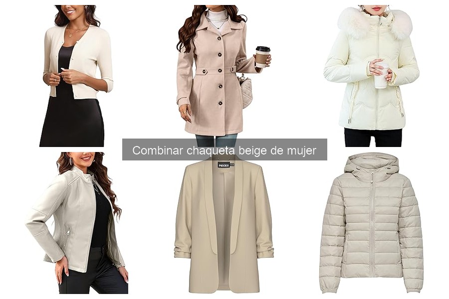 Cómo cuidar tu chaqueta beige: consejos esenciales