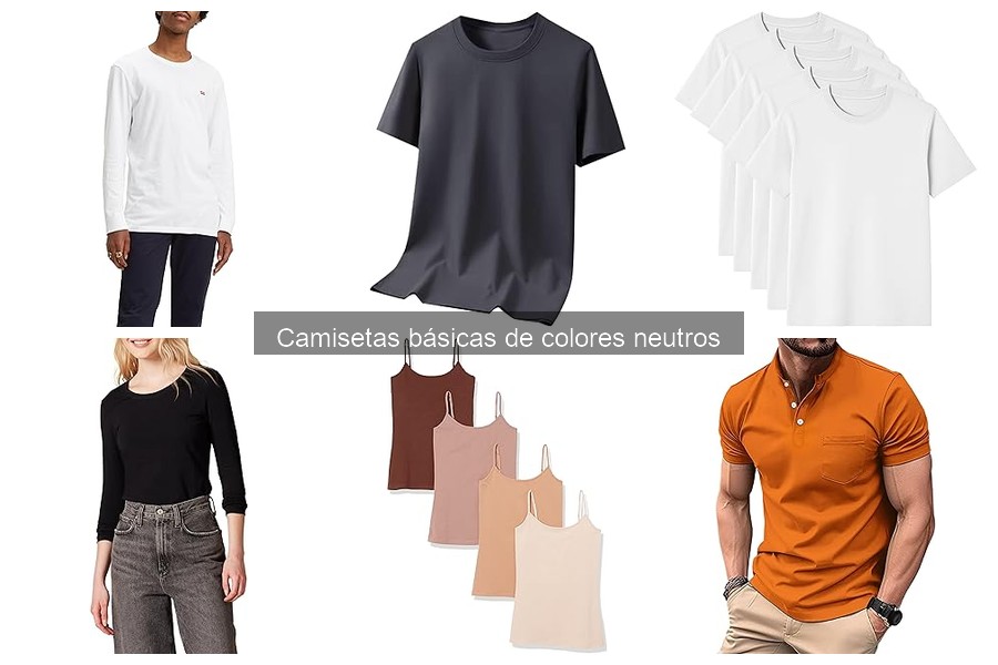 Cómo cuidar tus camisetas básicas de colores neutros