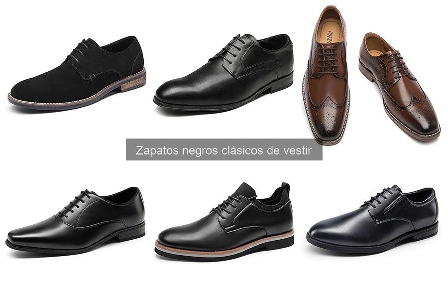 Cómo cuidar tus zapatos negros clásicos de vestir