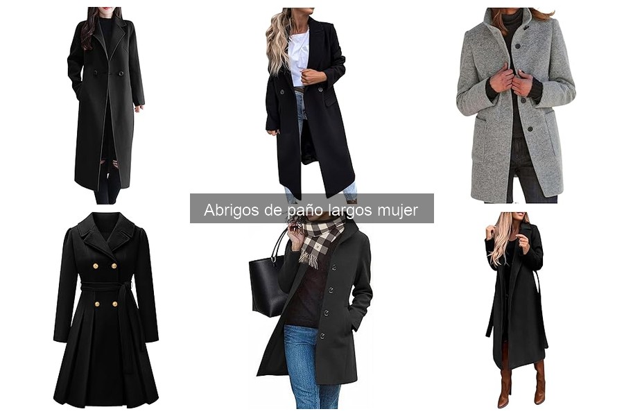 Cómo elegir el abrigo de paño largo perfecto para invierno