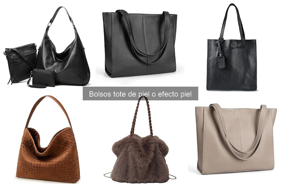 ¿Cómo elegir el bolso tote de piel perfecto? Guía completa