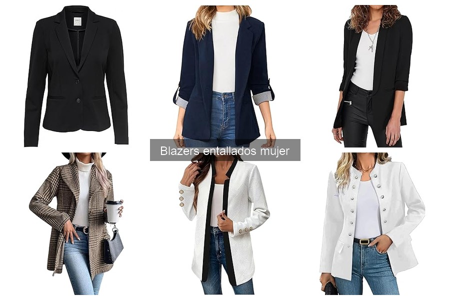 Cómo elegir el mejor blazer entallado para mujer