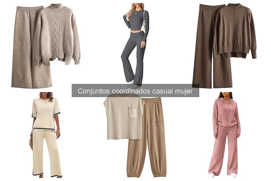 Cómo elegir el mejor conjunto coordinado casual para mujer