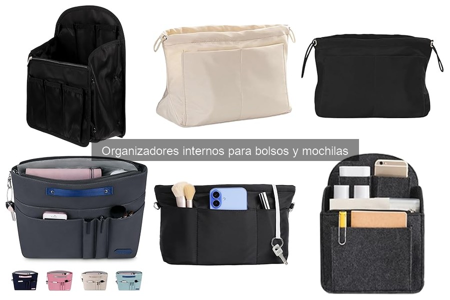 Cómo elegir el mejor organizador interno para tu bolso