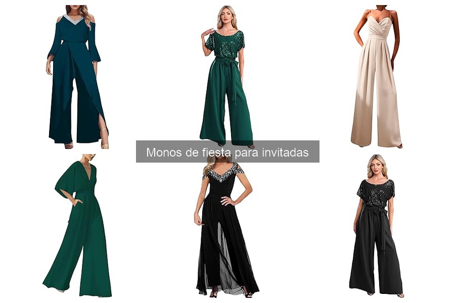 Cómo elegir el mono de fiesta perfecto para invitadas