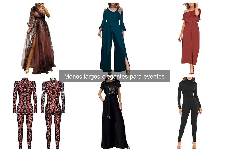 Cómo elegir el mono largo elegante ideal para una gala