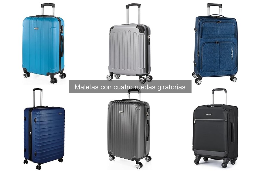 Cómo elegir el tamaño ideal de maletas con 4 ruedas giratorias