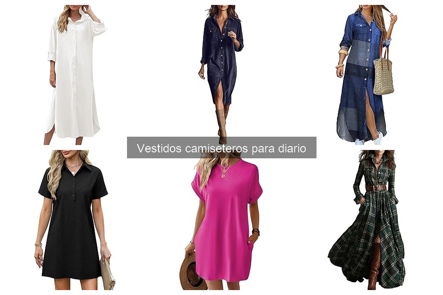 Cómo elegir el vestido camisetero ideal según tu cuerpo