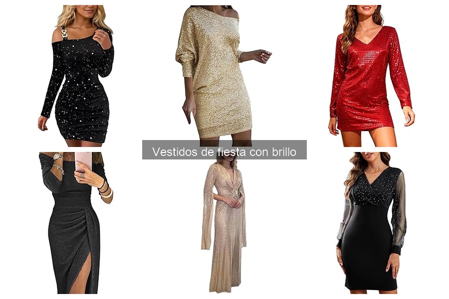 Cómo elegir el vestido de fiesta con brillo perfecto