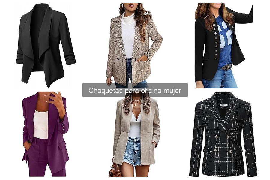 Cómo elegir la chaqueta adecuada para la oficina mujer