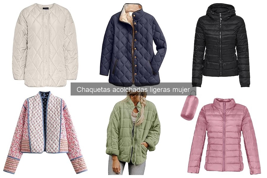 Cómo elegir la talla adecuada de chaquetas acolchadas mujer