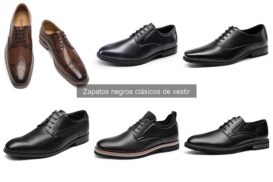 Cómo elegir la talla perfecta de zapatos negros clásicos