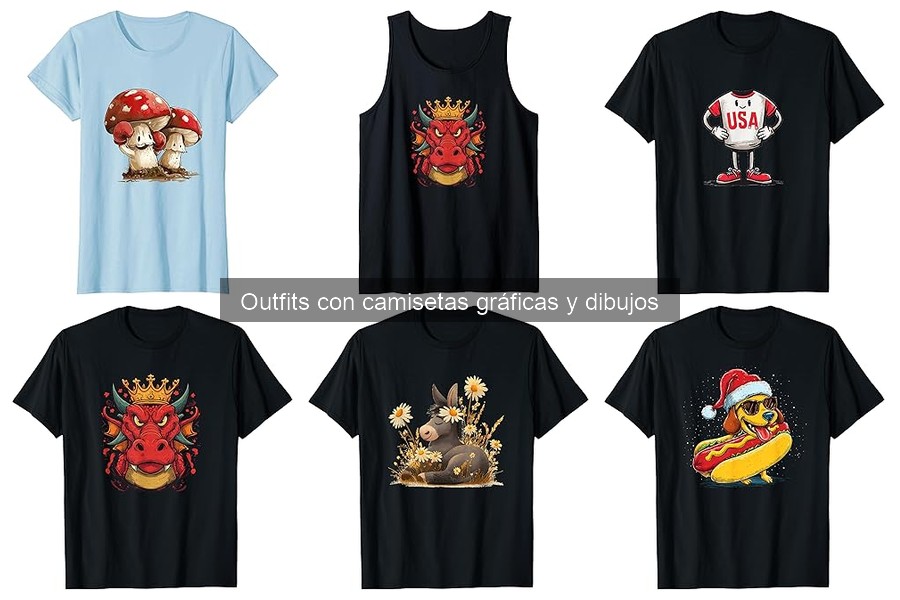 Cómo elegir la talla perfecta para camisetas gráficas