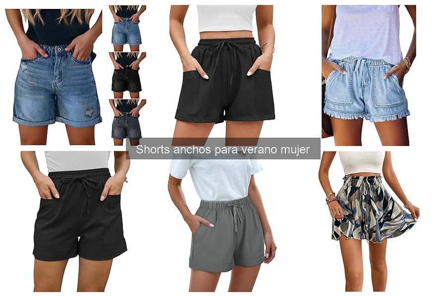 Cómo elegir los mejores shorts anchos para mujer en verano