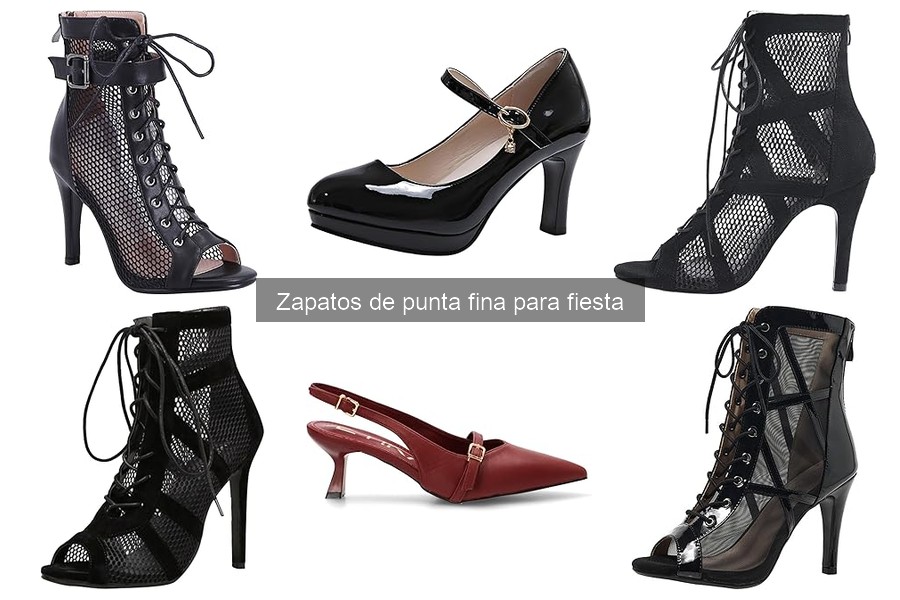 Cómo elegir los zapatos de punta fina para fiestas