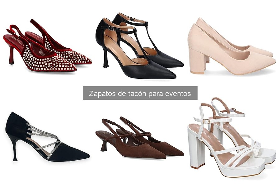 Cómo elegir los zapatos de tacón para cada evento