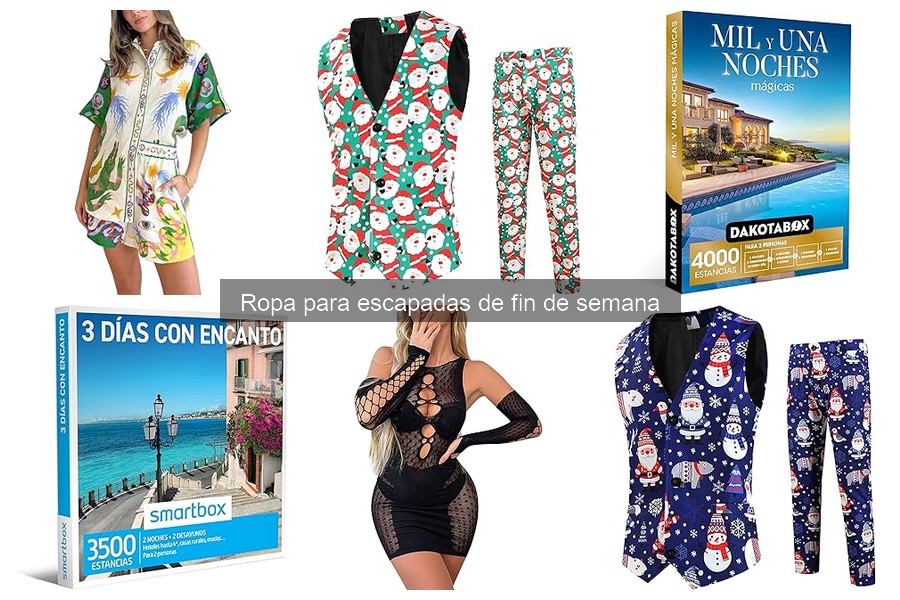 Cómo elegir ropa para escapadas de fin de semana