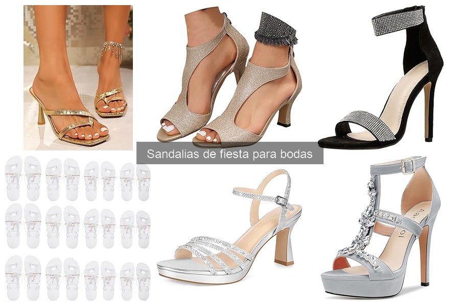 Cómo elegir sandalias de fiesta para bodas con estilo