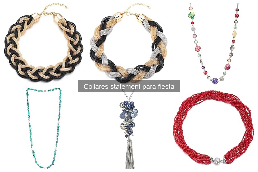 Cómo elegir un collar statement para fiesta: guía práctica