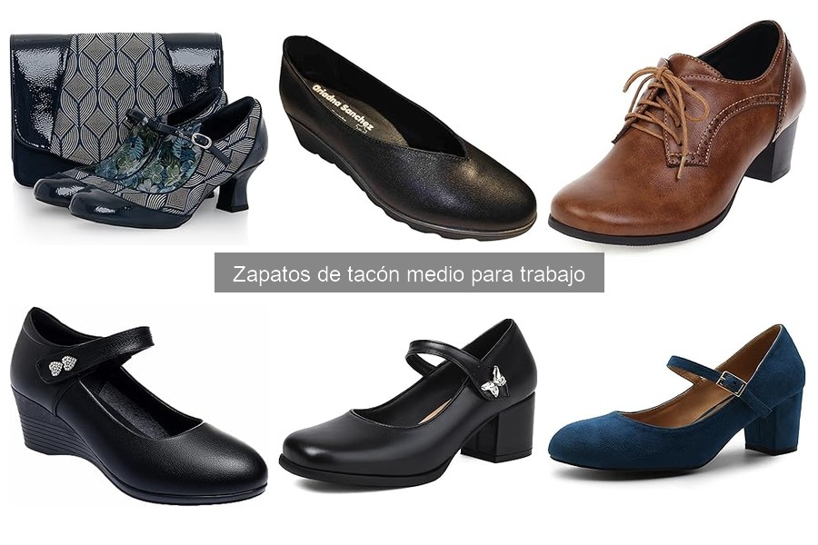 Cómo elegir zapatos de tacón medio ideales para la oficina