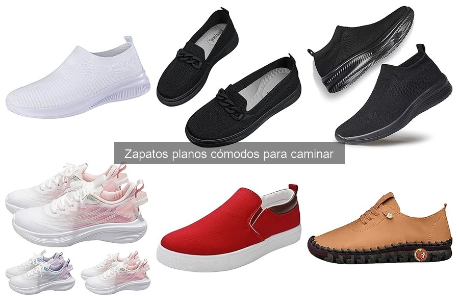 Cómo elegir zapatos planos cómodos para caminar