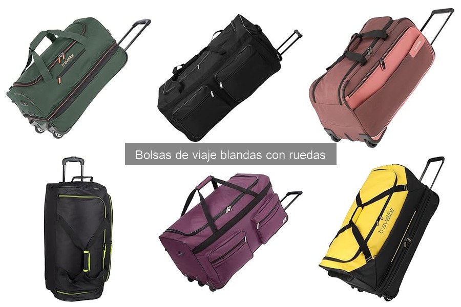 Cómo empacar en bolsas de viaje blandas con ruedas
