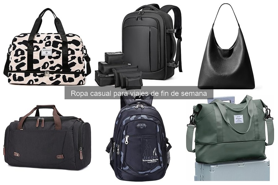 Cómo empacar ropa casual para un viaje de fin de semana