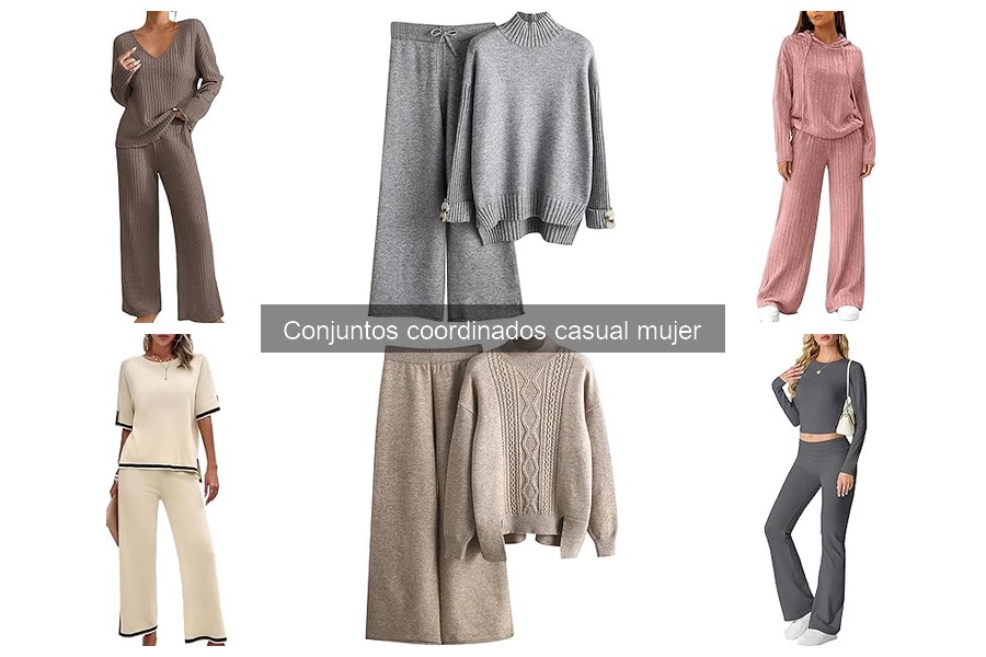Cómo estilizar conjuntos coordinados casuales para mujer