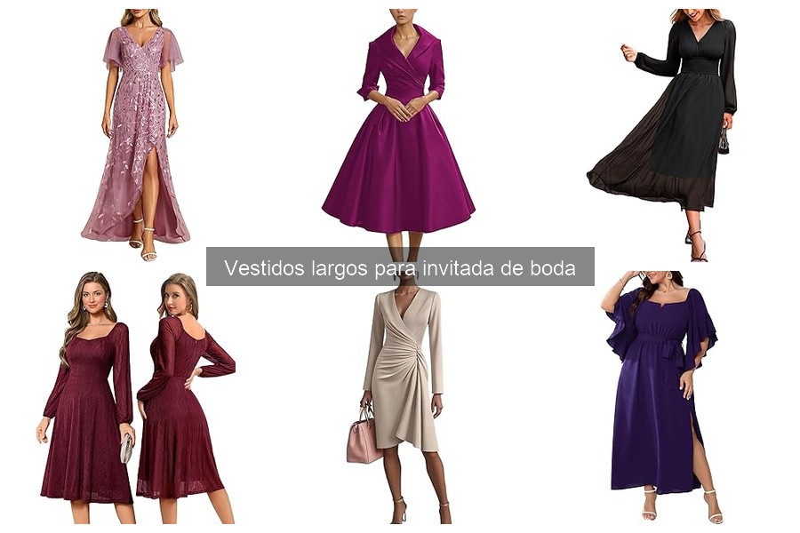 Cómo estilizar un vestido largo para invitada de boda