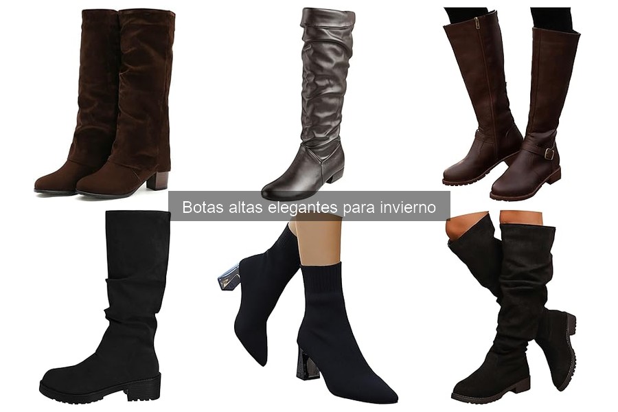 Cómo identificar botas altas elegantes de buena calidad