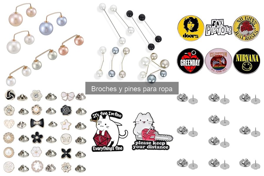Cómo instalar broches y pines en la ropa fácilmente