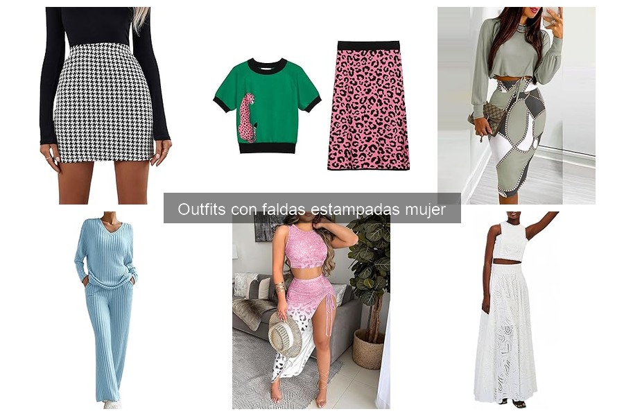 Cómo llevar faldas estampadas en invierno: consejos de moda