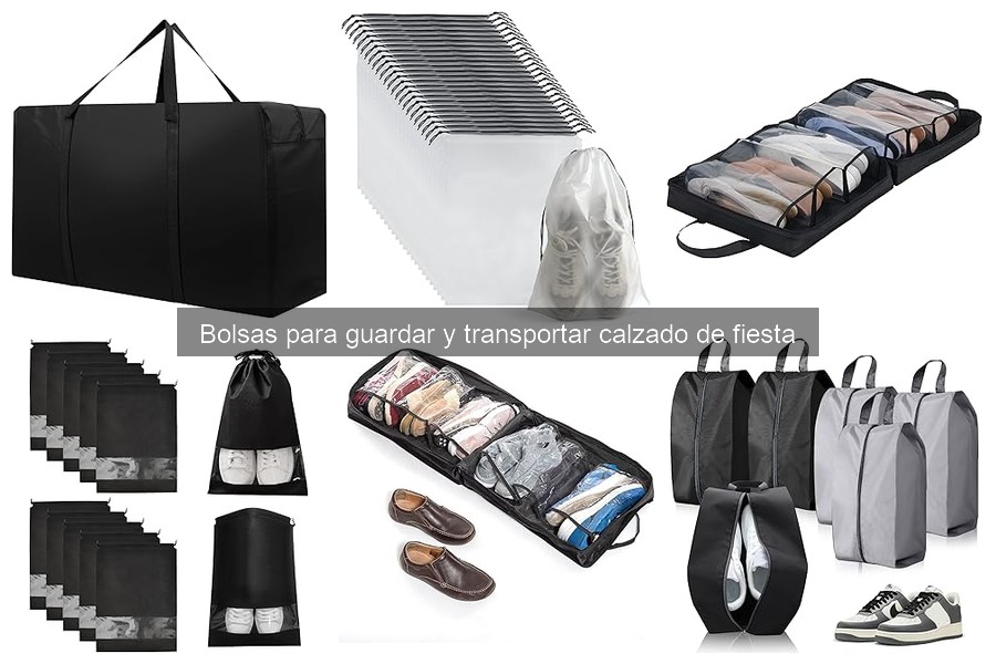 Cómo Organizar Calzado de Fiesta en una Bolsa Efectivamente