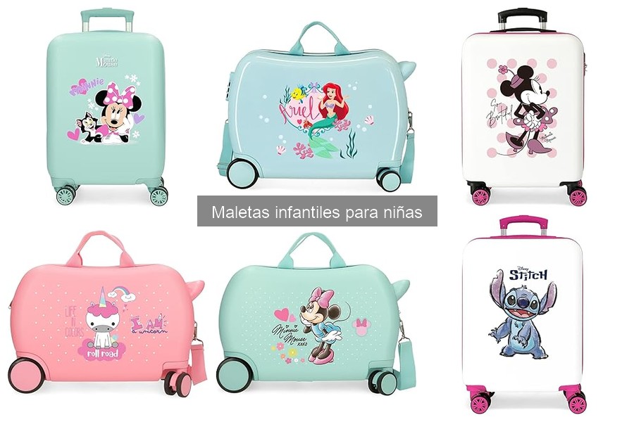 Cómo personalizar maletas infantiles para niñas