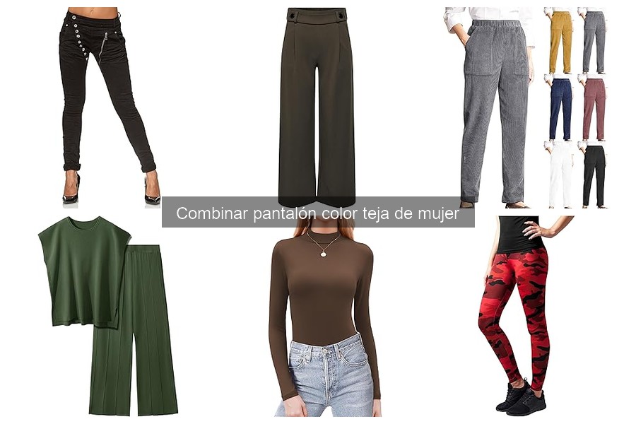 Cómo usar pantalón color teja si eres bajita