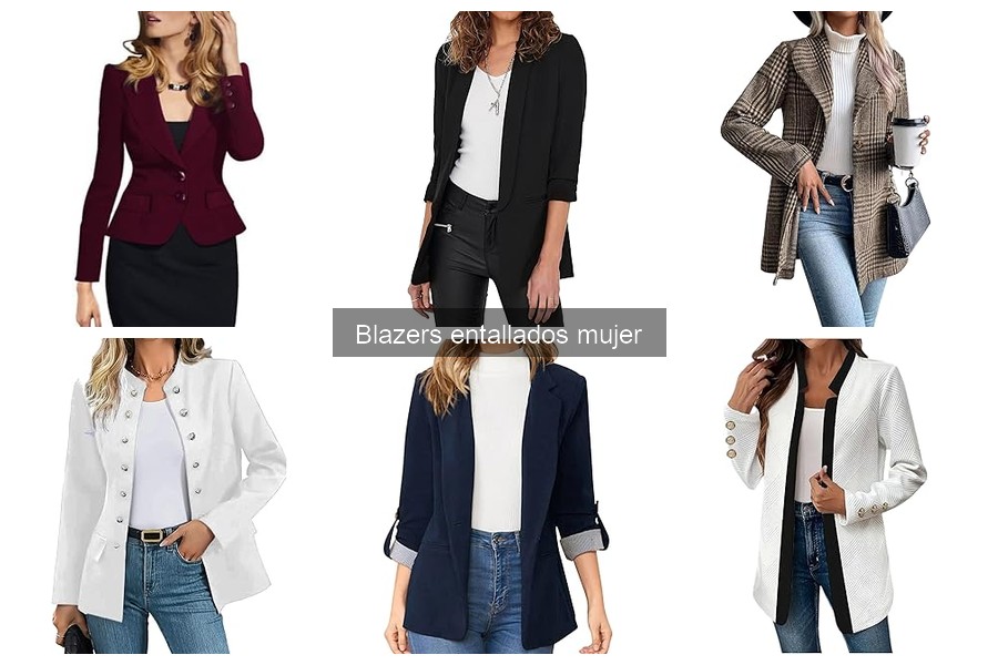 Comparativa: Blazers Entallados vs Oversize para Mujer