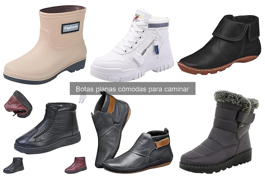 Comparativa: Botas Planas vs. Botas con Tacón para Caminar