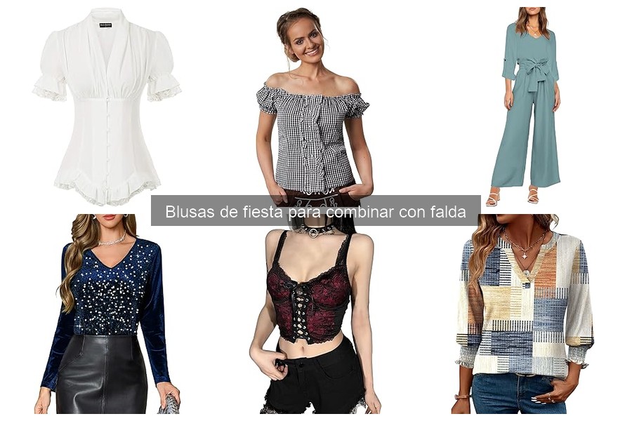 Comparativa de blusas de fiesta: marcas populares y precios
