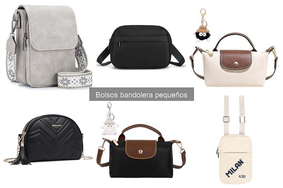 Comparativa de Bolsos Bandolera Pequeños: Mejores Opciones