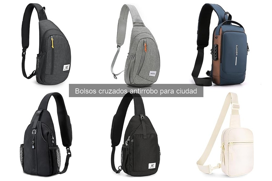 Comparativa de Bolsos Cruzados Antirrobo para Ciudad