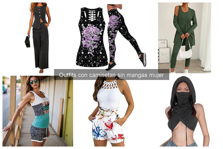 Comparativa de camisetas sin mangas para mujer: marcas y precios