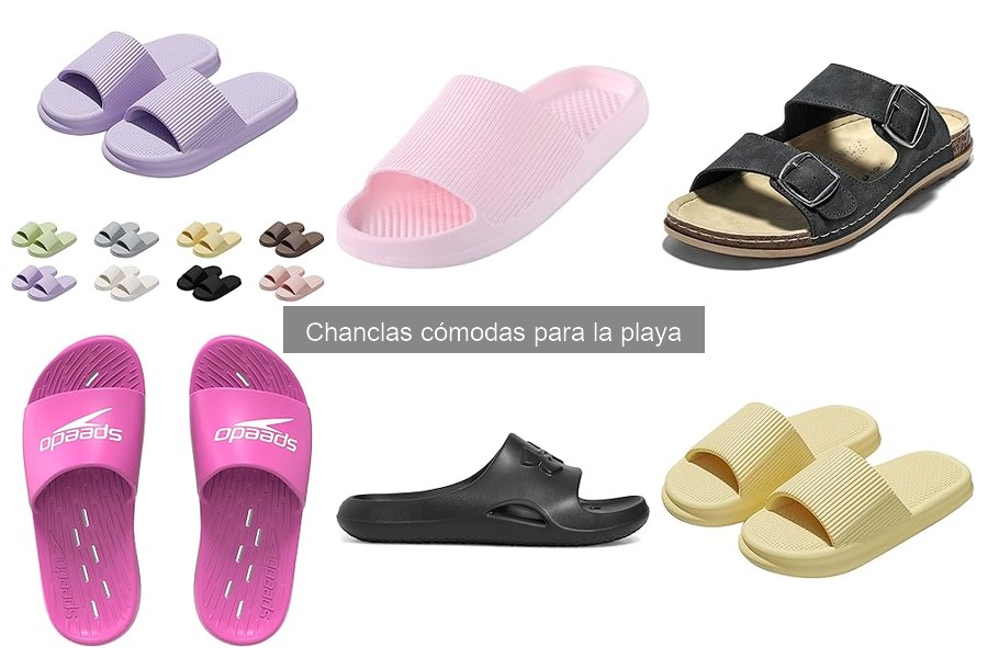 Comparativa de Chanclas para la Playa: Comodidad y Calidad