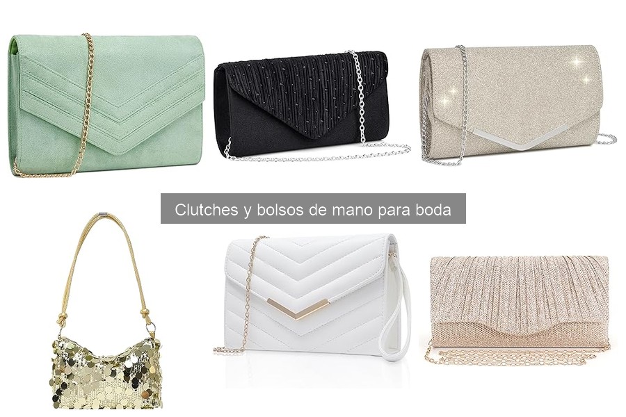 Comparativa de clutches para boda: estilo y precios