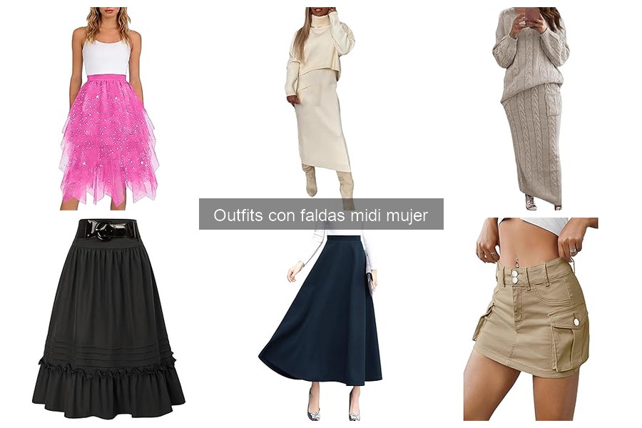 Comparativa de faldas midi: Algodón, seda y poliéster