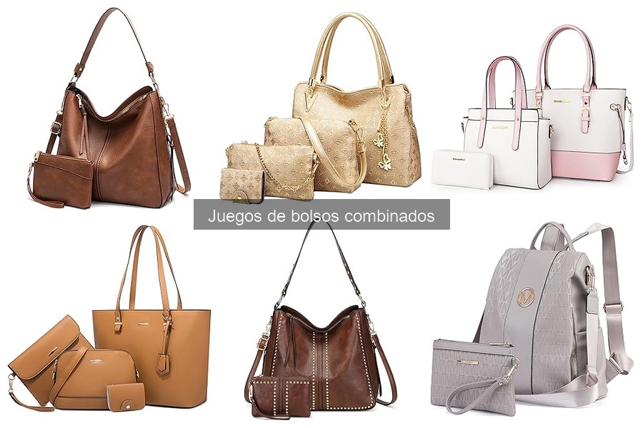 Comparativa de Juegos de Bolsos Combinados: Estilos y Precios