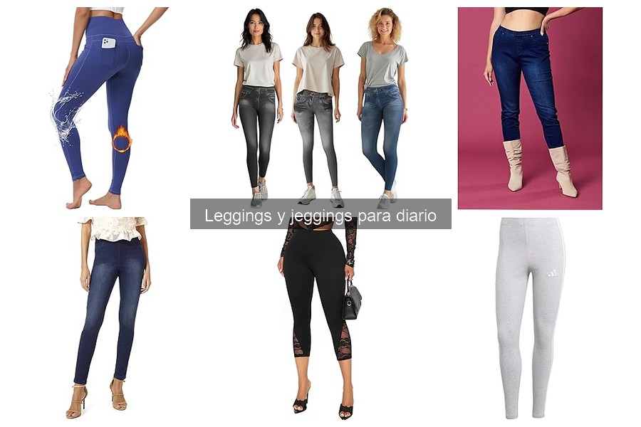 Comparativa de Leggings y Jeggings: ¿Cuál Elegir para Ti?