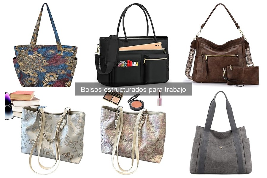 Comparativa de los mejores bolsos estructurados para trabajo