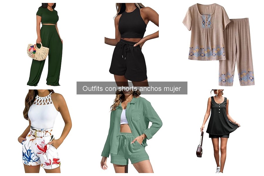 Comparativa de mejores shorts anchos para mujer 2023